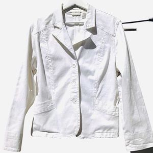 White Denim Jacket